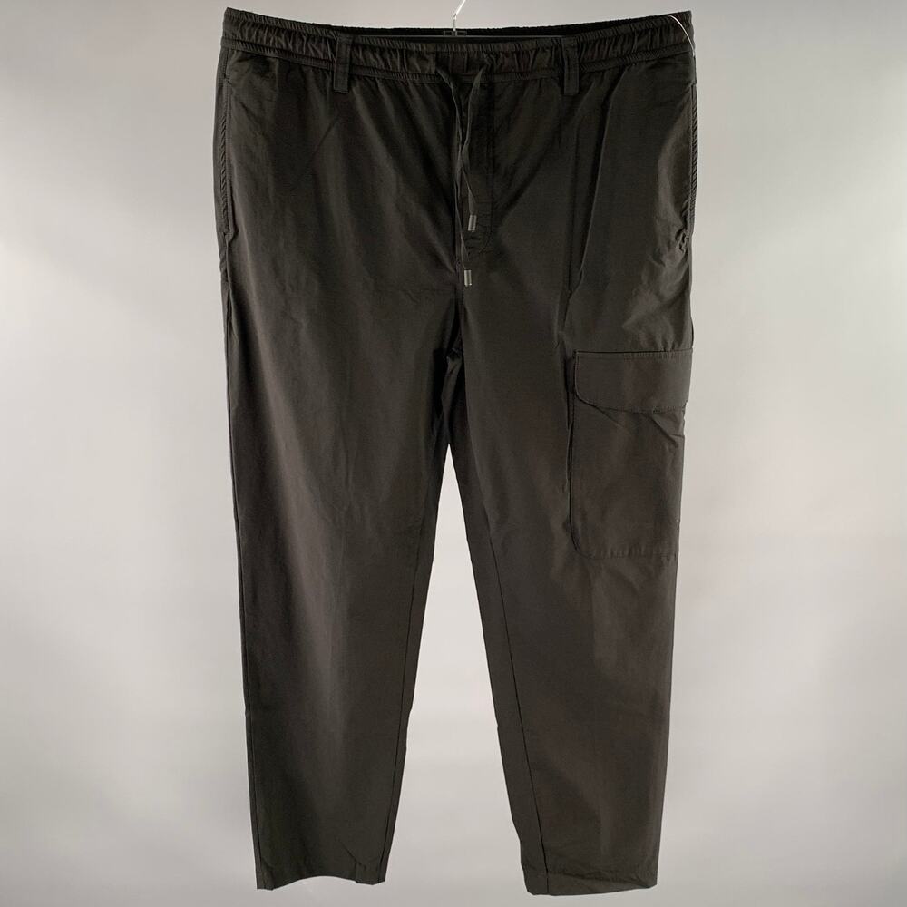 KESTIN Size L Black Nylon Elastane Cargo Pants